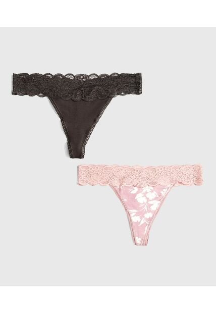 Panty Para Mujer Brasilera Color Negro Marca Ostu #40800029