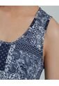 Top Para Mujer Cuello Redondo Color Azul  Marca Ostu #40220296 de Ostu