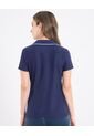 Polo  Para Mujer Manga Corta Color Azul Marca Ostu #40110189 de Ostu