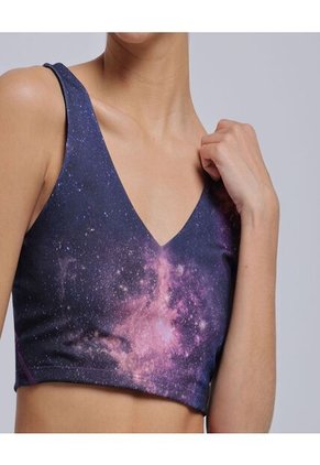 Top Para Mujer Top Color Azul Oscuro Marca Ostu #40220373