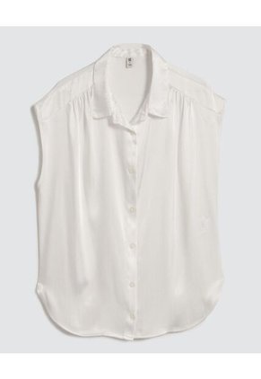 Blusa Para Mujer Manga Sisa Color Crudo Marca Ostu #40121016