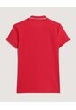 Polo  Para Mujer Manga Corta Color Rojo Marca Ostu #40110190 de Ostu