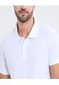 Polo Para Hombre Cuello Tejido Sin Bolsillo Color Blanco Marca Ostu #60110740 de Ostu