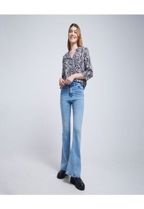 Blusa Para Mujer Manga 3/4 Color Negro Marca Ostu #40120983