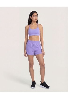 Short  Para Mujer Multiusos Plano Color Lila Marca Ostu #40190374