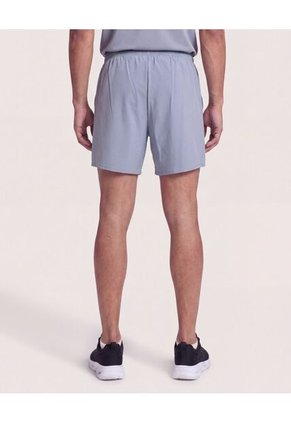 Bermuda Con Biker Interno  Para Hombre Gris Ostu