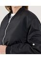 Chaqueta Para Mujer Bomber Color Negro Marca Ostu #40080217 de Ostu