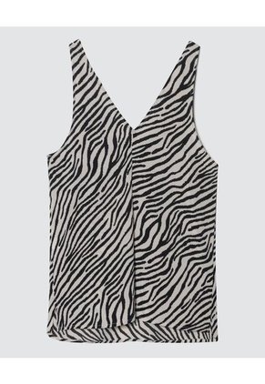 Blusa Para Mujer Manga Sisa Color Negro Marca Ostu #40120937