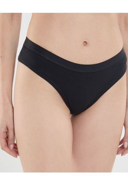 Panty Para Mujer Brasilera Color Negro Marca Ostu #40800094
