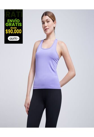 Camiseta Para Mujer Manga Sisa Color Lila  Marca Ostu #40092065 Ostu