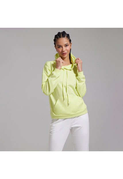Buzo Para Mujer Hoodie Color Verde  Marca Ostu #40060267