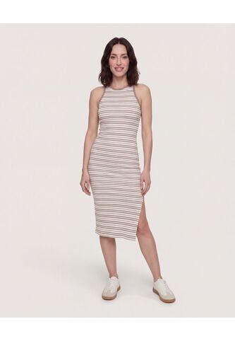 Vestido  Para Mujer M/Sisa Largo Color Beige Marca Ostu #40178215 Ostu