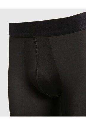 Pantaloncillo Para Hombre Boxer Filete Medio Microfibra Color Negro Marca Ostu #60000518
