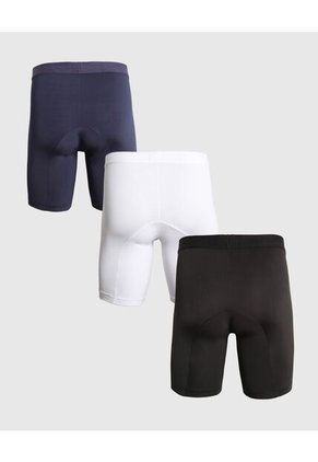 Pantaloncillo Para Hombre Boxer Filete Medio Microfibra Color Negro Marca Ostu #60000518