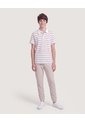 Niño-Polo Rayas Preteñido  Infantil Niño Crema Ostu de Ostu