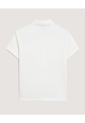 Camisa  Infantil Niño Manga Corta Color Crema Marca Ostu #80018213