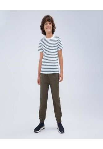 Jean Para Niño Jogger Color Verde  Marca Ostu #80160072 Ostu