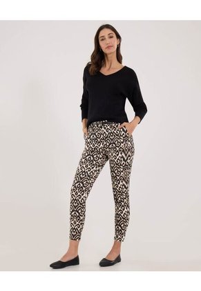 Pantalon Para Mujer Chino Color Negro Marca Ostu #40070680