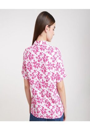 Blusa Para Mujer Manga Corta Color Rosado  Marca Ostu #40120722