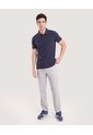 Polo Modern Fit  Para Hombre Azul Ostu de Ostu