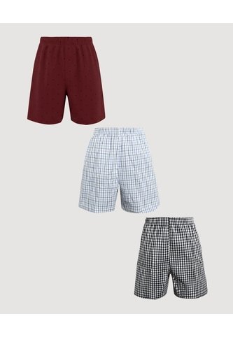 Boxer Amplio Pack X3  Para Hombre Surtido Ostu Ostu
