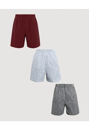 Boxer Amplio Pack X3 Para Hombre Surtido Ostu