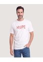 Camiseta Basica Estampada  Para Hombre Arena Ostu de Ostu