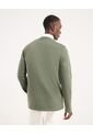 Polo Para Hombre Cuello Tejido Sin Bolsillo Color Verde Marca Ostu #60110828 de Ostu