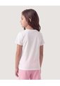 Niña-Camiseta Forever Lovely  Infantil Niña Crema Ostu de Ostu