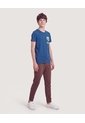 Niño-Camiseta Play Loud  Infantil Niño Azul Ostu de Ostu