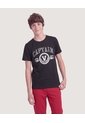Niño-Camiseta Screen Letter V  Infantil Niño Negro Ostu de Ostu