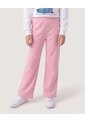 Niña-Pantalón Jogger Wide Leg  Infantil Niña Rosa Ostu de Ostu