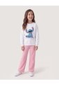 Niña-Pantalón Jogger Wide Leg  Infantil Niña Rosa Ostu de Ostu