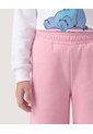Niña-Pantalón Jogger Wide Leg  Infantil Niña Rosa Ostu de Ostu