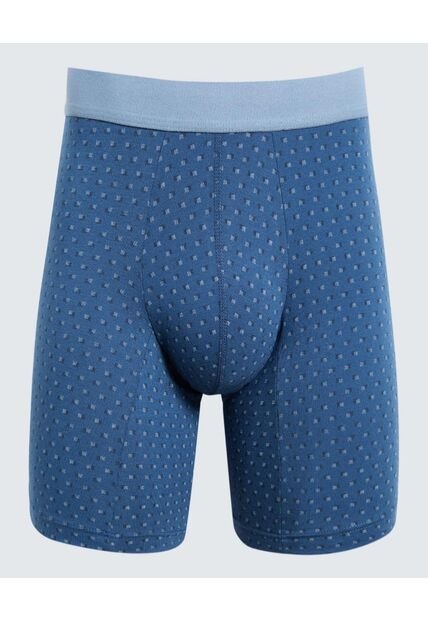 Boxer Para Hombre Filete Medio Algodón Color Azul  Marca Ostu #60000484