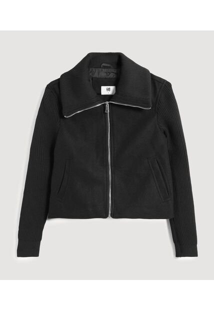 Chaqueta Para Mujer Abrigo Color Negro Marca Ostu #40080247