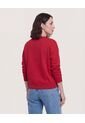 Buzo  Para Mujer Cuello Redondo Color Rojo Marca Ostu #40068215 de Ostu