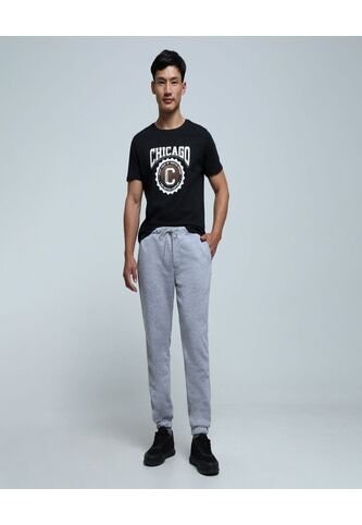 Pantalon Para Hombre Jogger Color Gris  Marca Ostu #60070359 Ostu