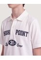 Niño-Polo High Point  Infantil Niño Crema Ostu de Ostu