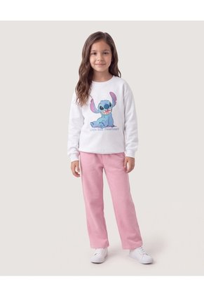 Niña-Buzo Stitch Little Blue Infantil Niña Blanco Ostu