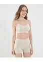 Top Para Mujer Seamless Con Copas Color Beige Marca Ostu #40220399 de Ostu