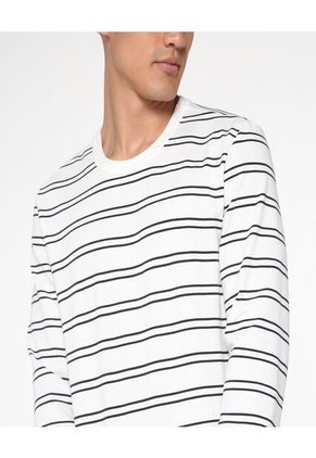 Camiseta Para Hombre Manga Larga Color Negro Marca Ostu #60090816