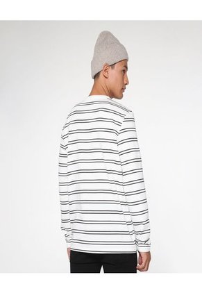 Camiseta Para Hombre Manga Larga Color Negro Marca Ostu #60090816