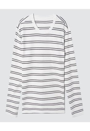 Camiseta Para Hombre Manga Larga Color Negro Marca Ostu #60090816