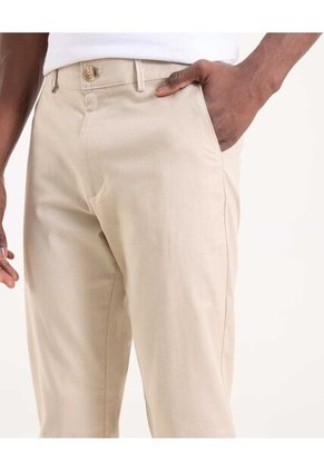 Pantalón Para Hombre Chino Color Beige Marca Ostu #60070458