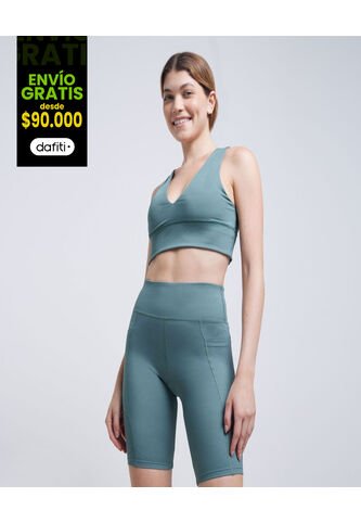 Top Para Mujer Top Color Verde  Marca Ostu #40220344 Ostu