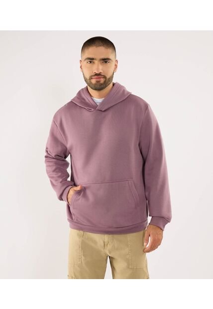 Buzo Para Hombre Hoodie Color Morado Marca Ostu #60060588