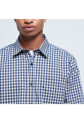 Camisa Para Hombre Manga Larga Con Bolsillo Color Mostaza Marca Ostu #60010668