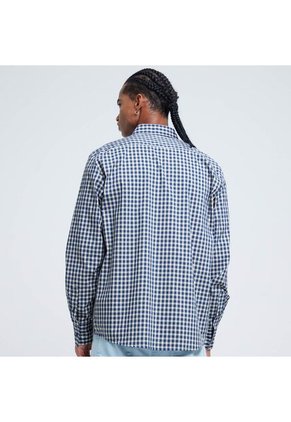 Camisa Para Hombre Manga Larga Con Bolsillo Color Mostaza Marca Ostu #60010668