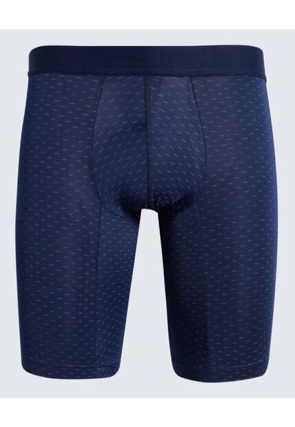 Boxer Para Hombre Filete Medio Microfibra Color Azul  Marca Ostu #60000480